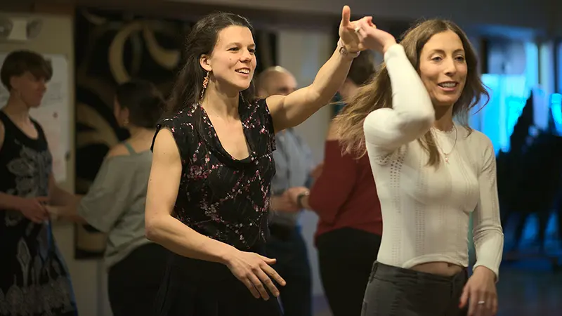 people dancing at dance zone marquette
