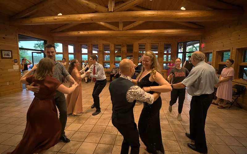 people dancing at summer soiree 2024