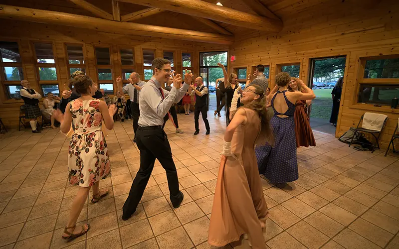 people dancing at summer soiree 2024