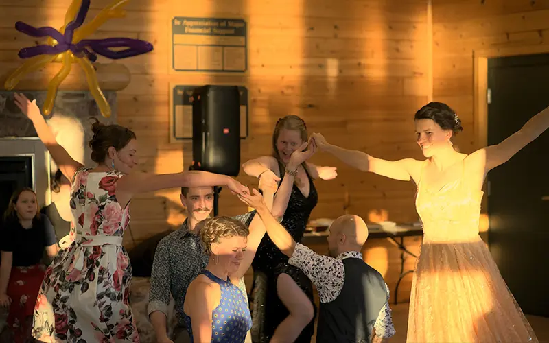 people dancing at summer soiree 2024