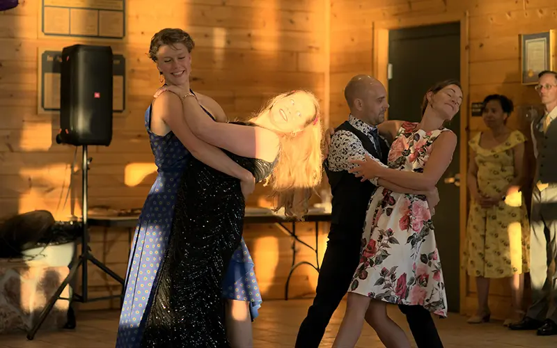 people dancing at summer soiree 2024