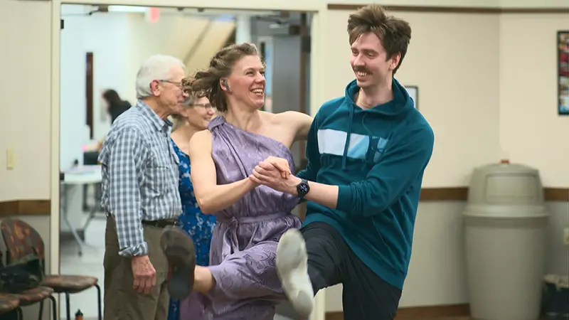 people dancing at winter whirl 2025